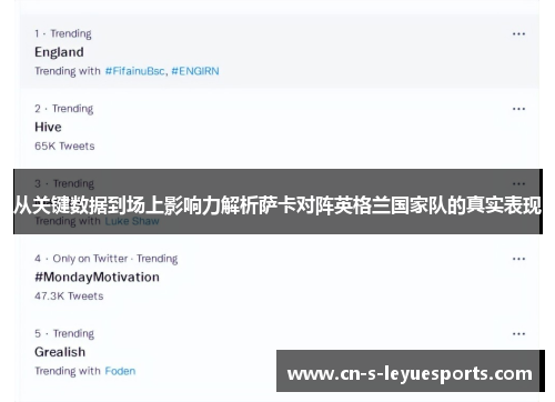 从关键数据到场上影响力解析萨卡对阵英格兰国家队的真实表现 从关键数据到场上影响力解析萨卡对阵英格兰国家队的真实表现